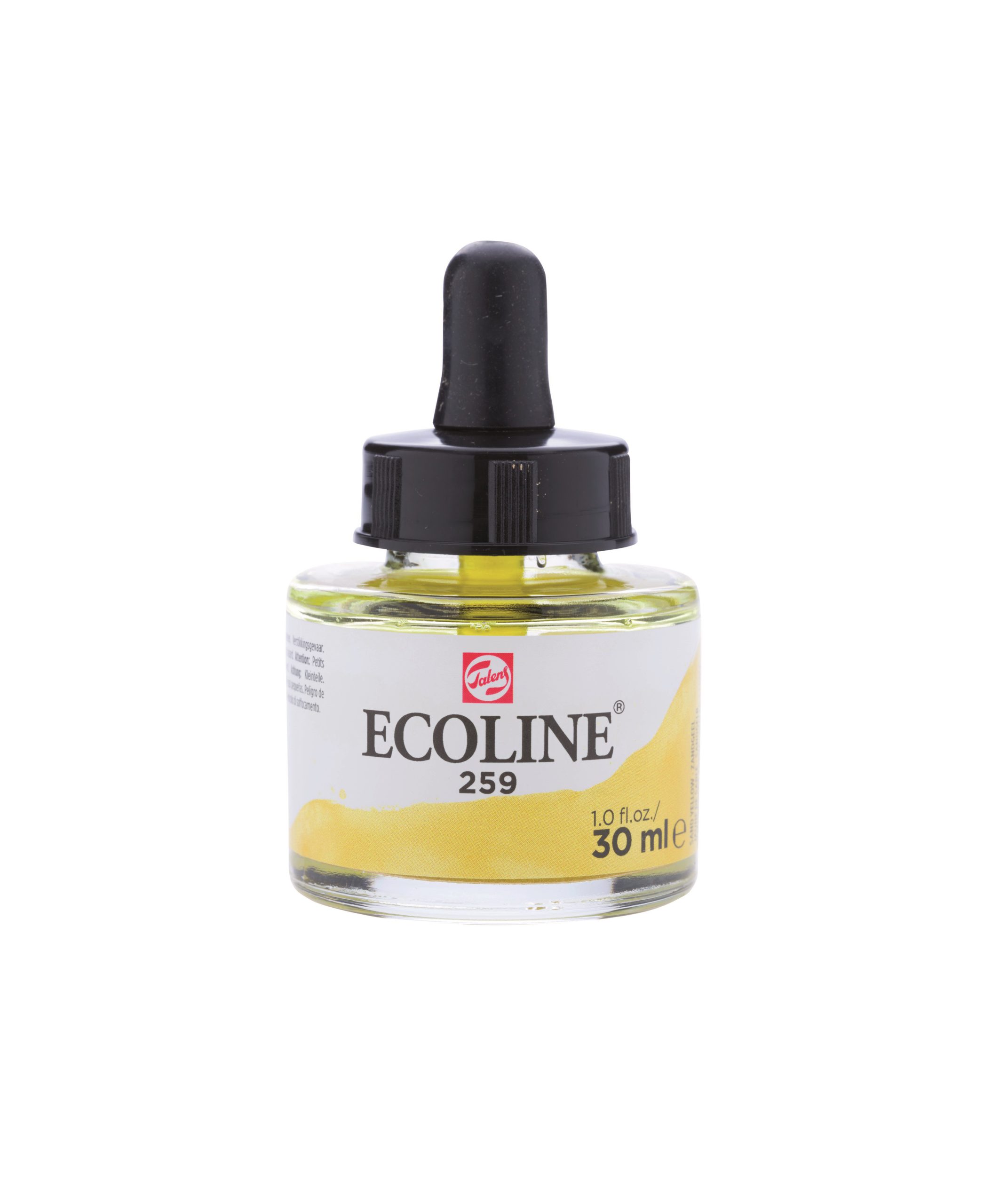 Tinta Aquarela Ecoline Talens 30ml 259 Sand Yellow