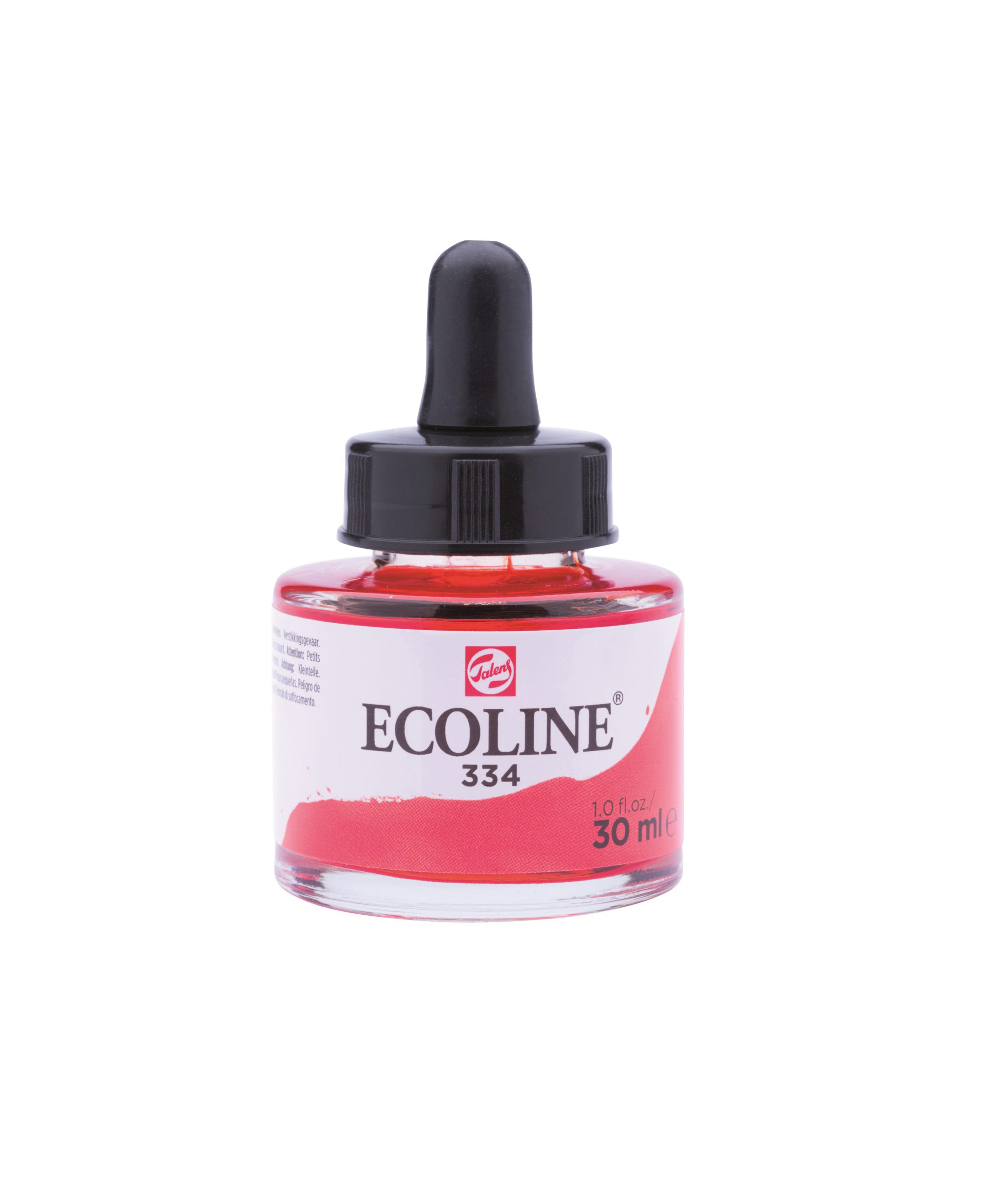Tinta Aquarela Ecoline Talens 30ml 334 Scarlet