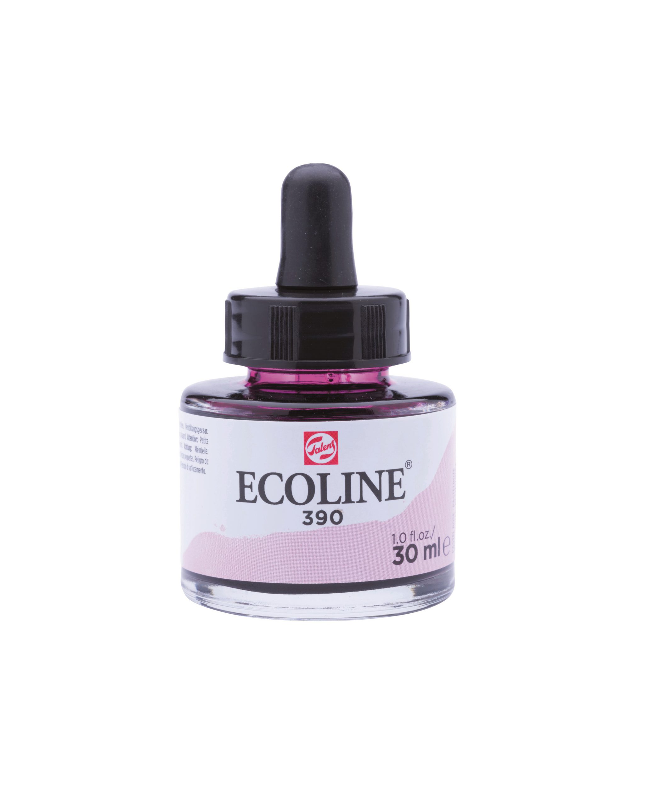Tinta Aquarela Ecoline Talens 30ml 390 Pastel Rose