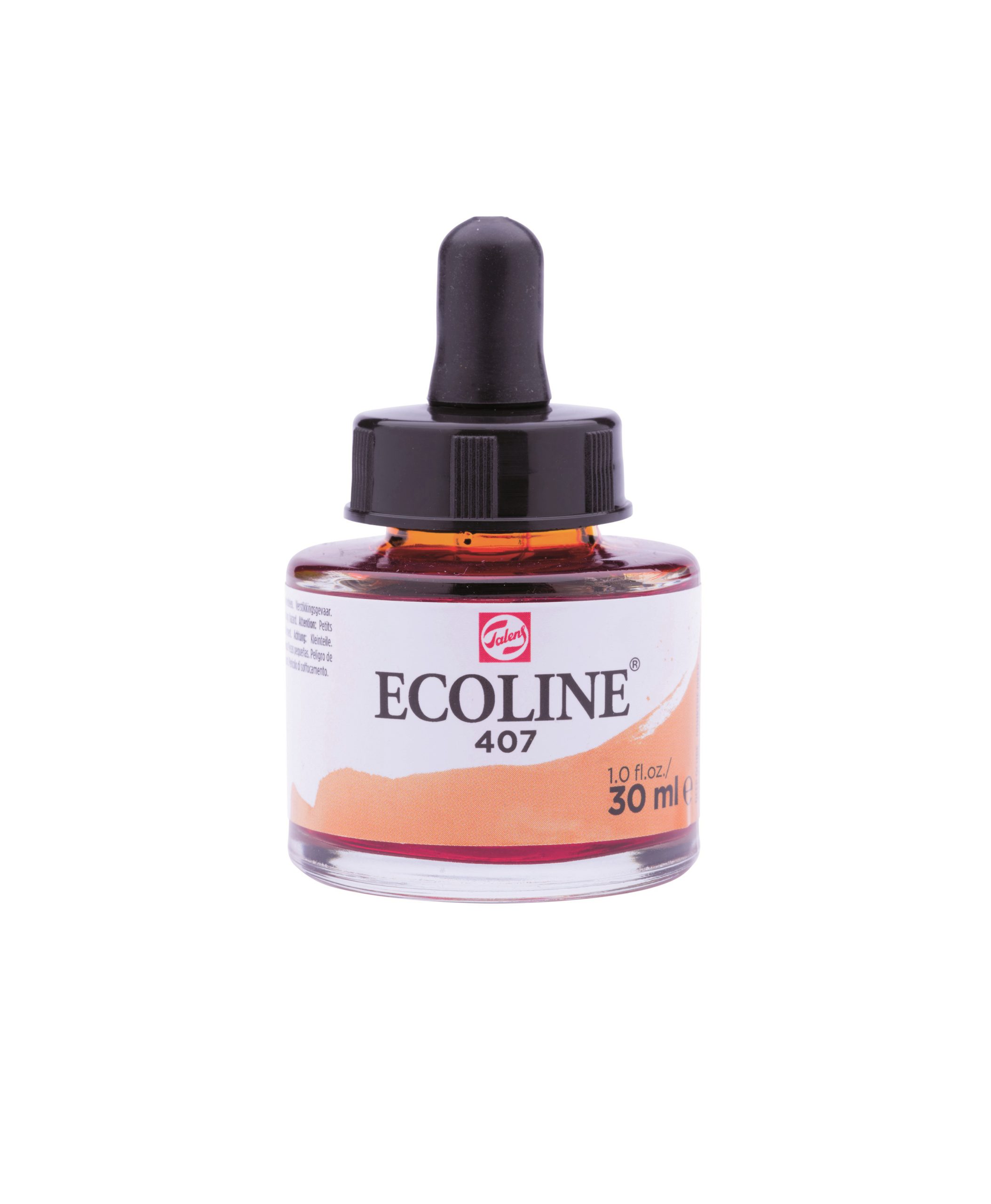 Tinta Aquarela Ecoline Talens 30ml 407 Deep Ochre