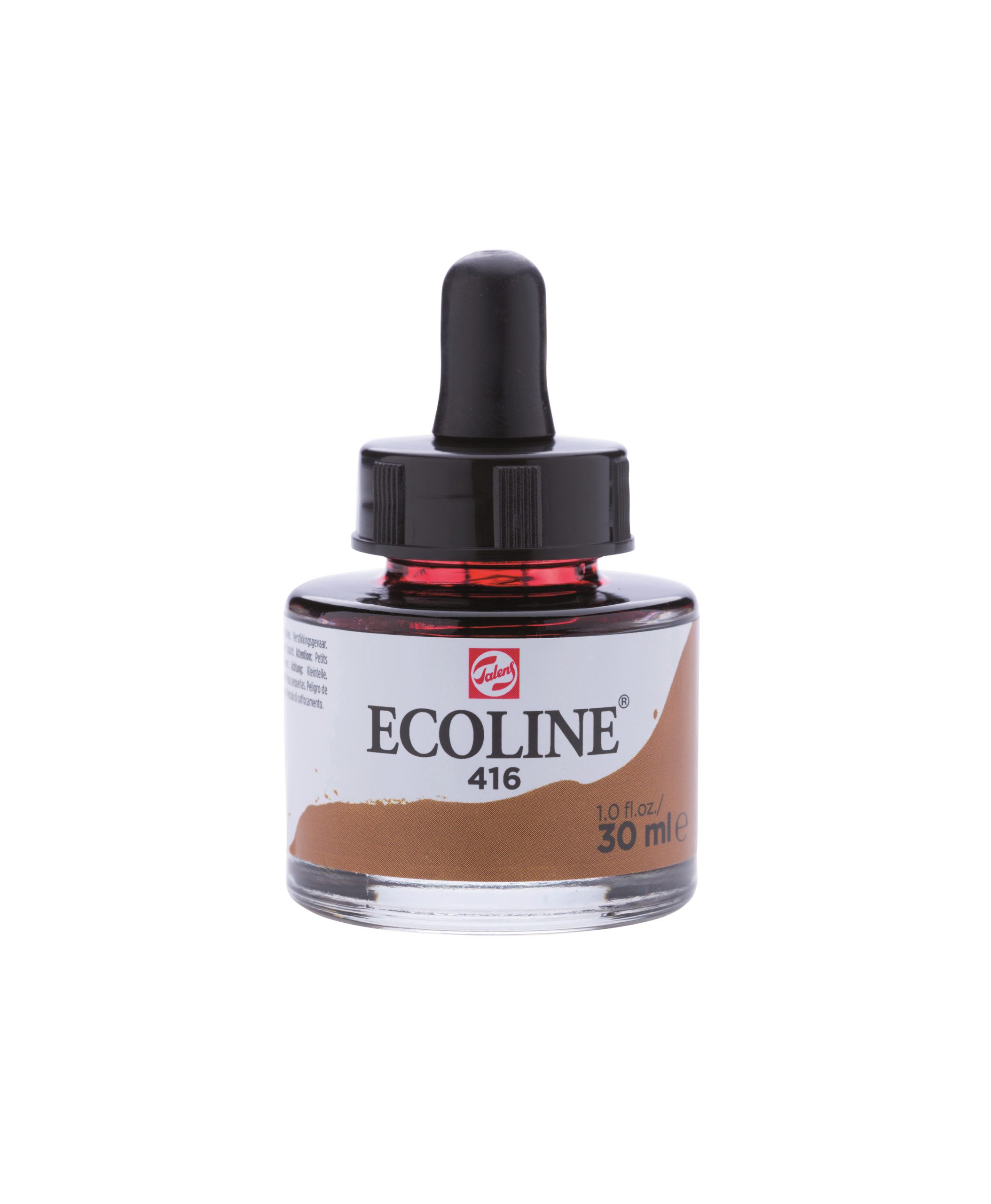 Tinta Aquarela Ecoline Talens 30ml 416 Sepia