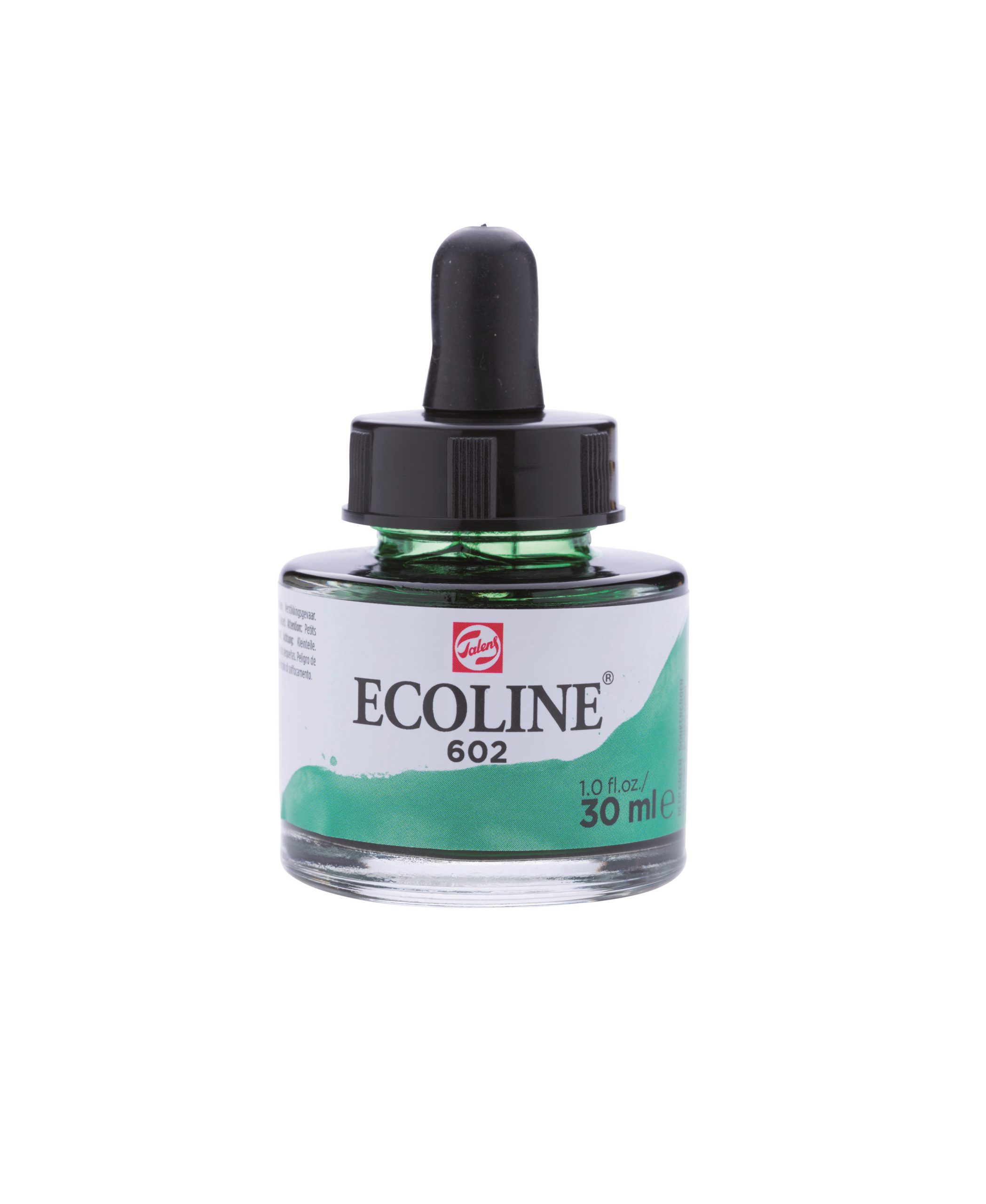 Tinta Aquarela Ecoline Talens 30ml 602 Deep Green