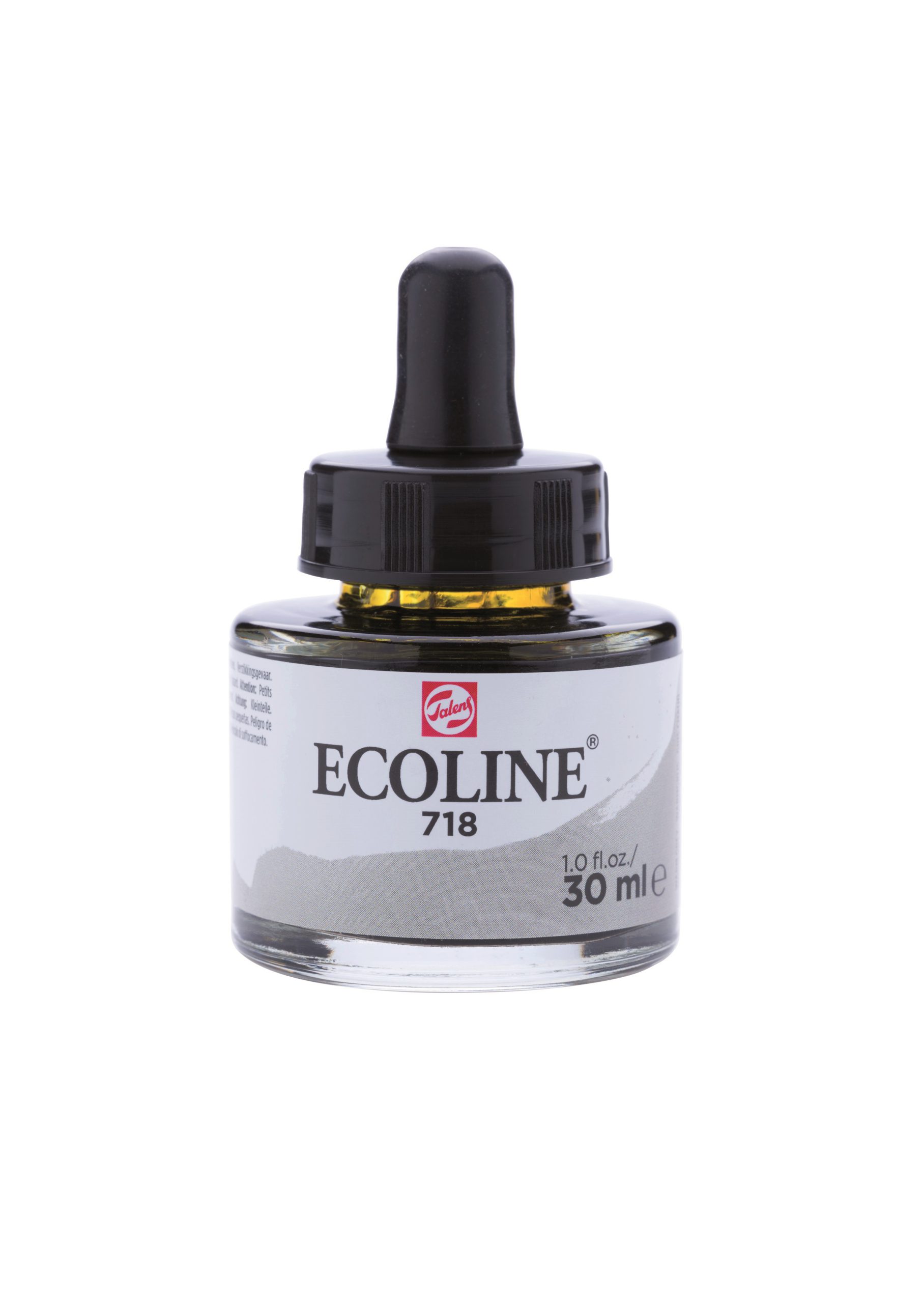 Tinta Aquarela Ecoline Talens 30ml 718 Warm Grey