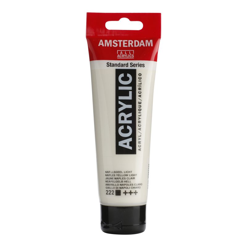 Tinta Acrílica Amsterdam 120ml 222 Naples Yellow L