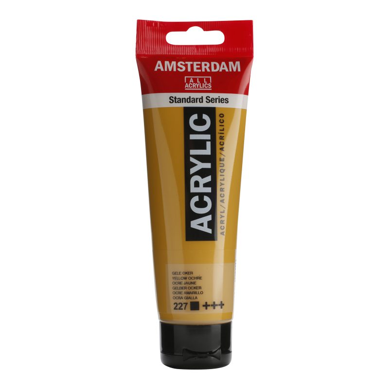 Tinta Acrílica Amsterdam 120ml 227 Yellow Ochre