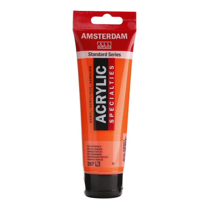 Tinta Acrílica Amsterdam 120ml 257 Reflex Orange