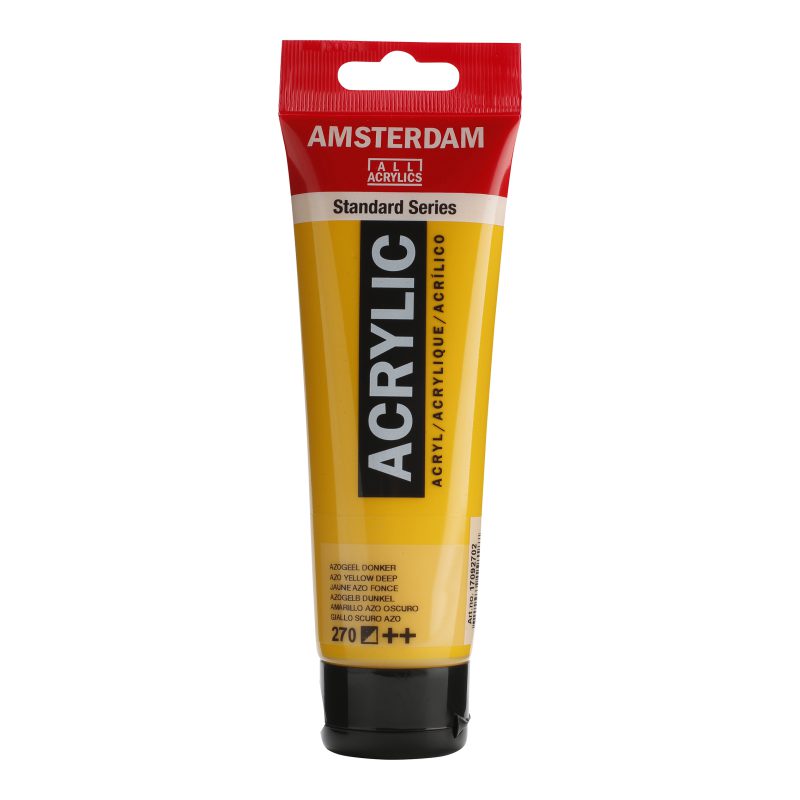 Tinta Acrílica Amsterdam 120ml 270 Azo Yellow D
