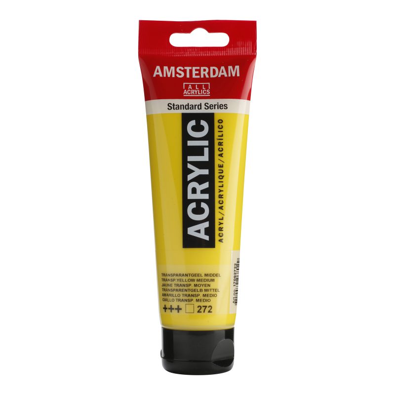 Tinta Acrílica Amsterdam 120ml 272 Transp Yellow M