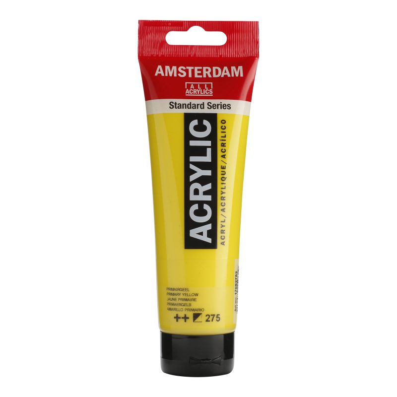 Tinta Acrílica Amsterdam 120ml 275 Primary Yellow
