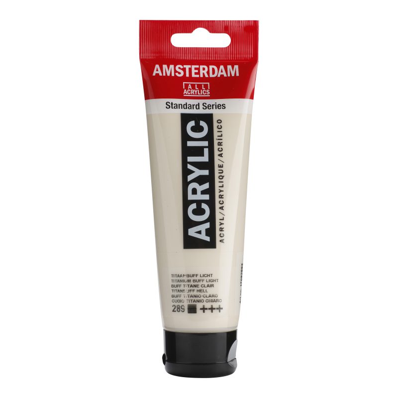 Tinta Acrílica Amsterdam 120ml 289 Titanium Buff L