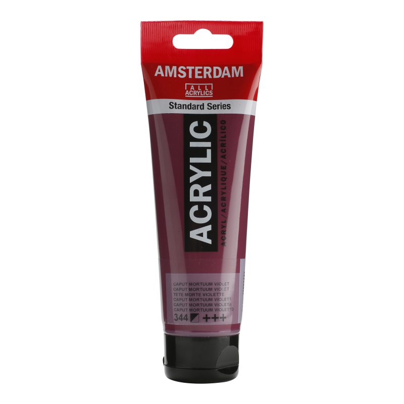 Tinta Acrílica Amsterdam 120ml 344 Caput Mort Violet