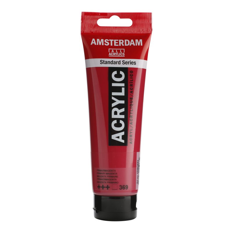 Tinta Acrílica Amsterdam 120ml 369 Primary Magenta
