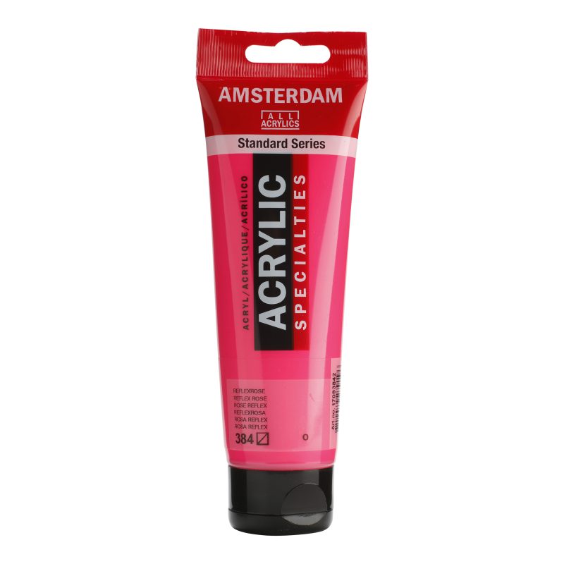 Tinta Acrílica Amsterdam 120ml 384 Reflex Rose