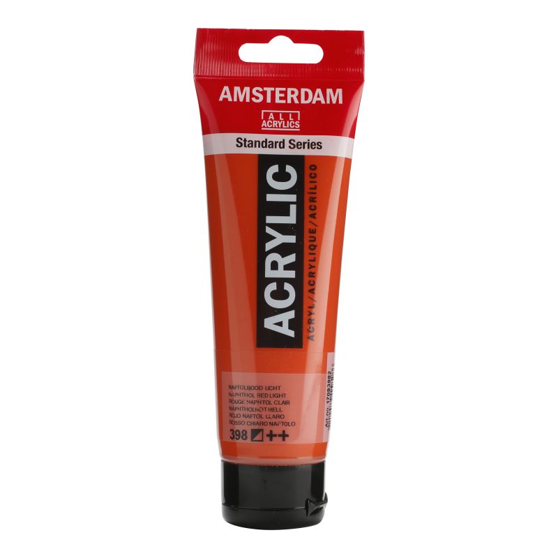 Tinta Acrílica Amsterdam 120ml 398 Naphthol Red L