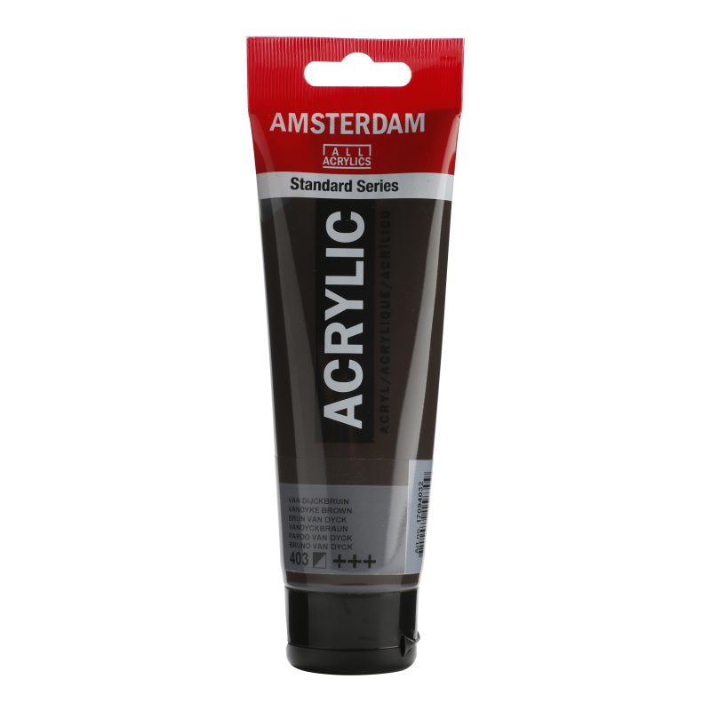 Tinta Acrílica Amsterdam 120ml 403 Vandyke Brown