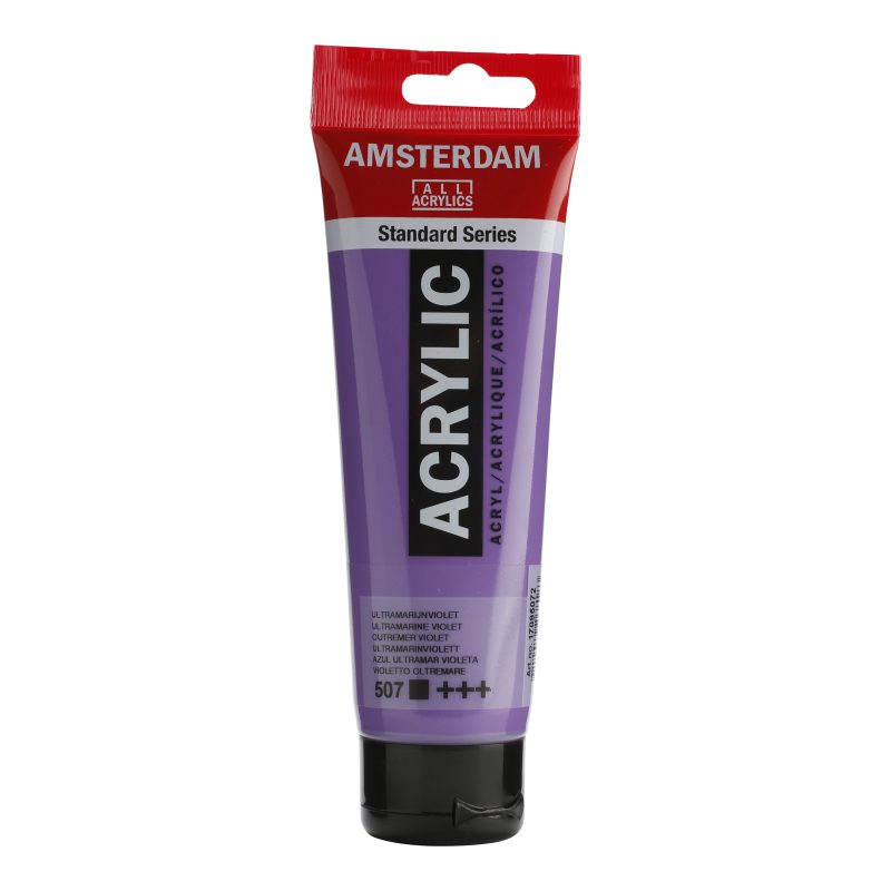 Tinta Acrílica Amsterdam 120ml 507 Ultramarine Violet