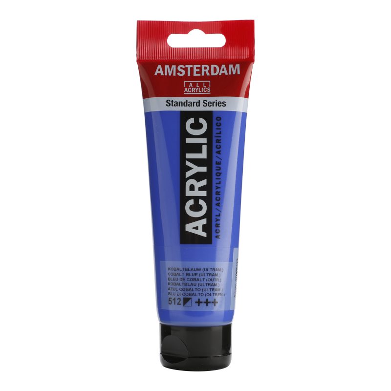 Tinta Acrílica Amsterdam 120ml 512 Cobalt Blue (Ultram)