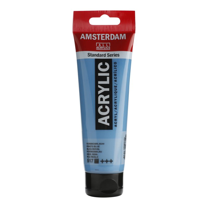 Tinta Acrílica Amsterdam 120ml 517 King's Blue