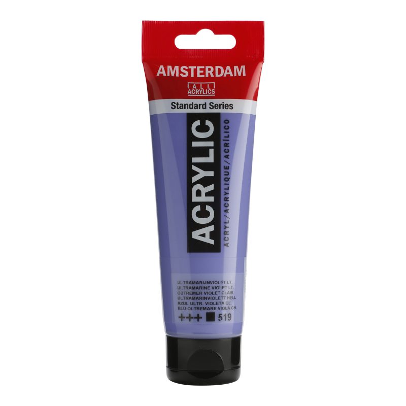 Tinta Acrílica Amsterdam 120ml 519 Ultramarine Violet L