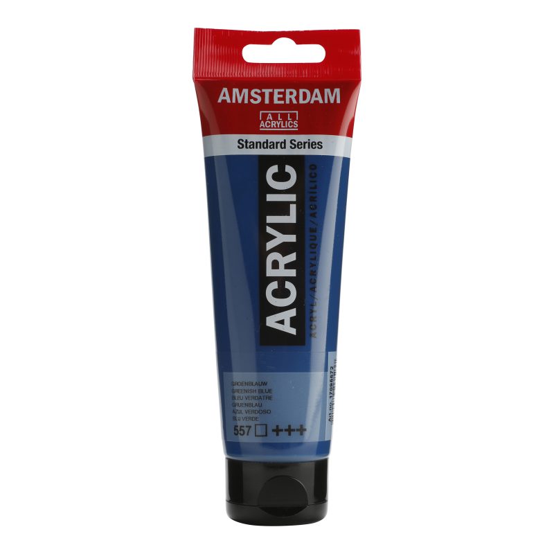 Tinta Acrílica Amsterdam 120ml 557 Green Blue