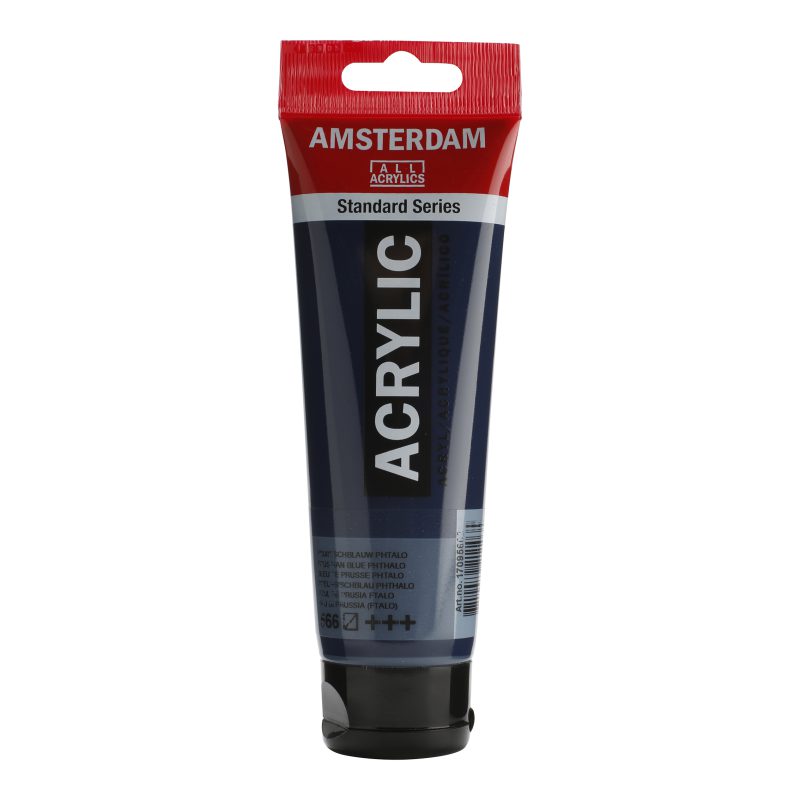 Tinta Acrílica Amsterdam 120ml 566 Prussian Blue (Phth.)