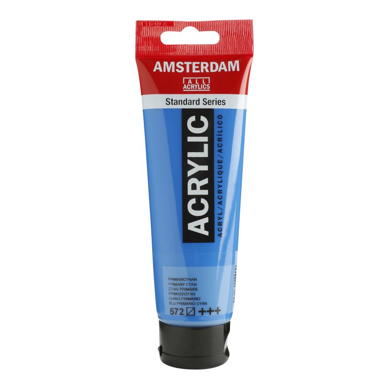 Tinta Acrílica Amsterdam 120ml 572 Primary Cyan