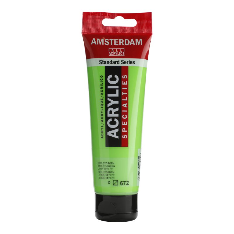 Tinta Acrílica Amsterdam 120ml 672 Reflex Green