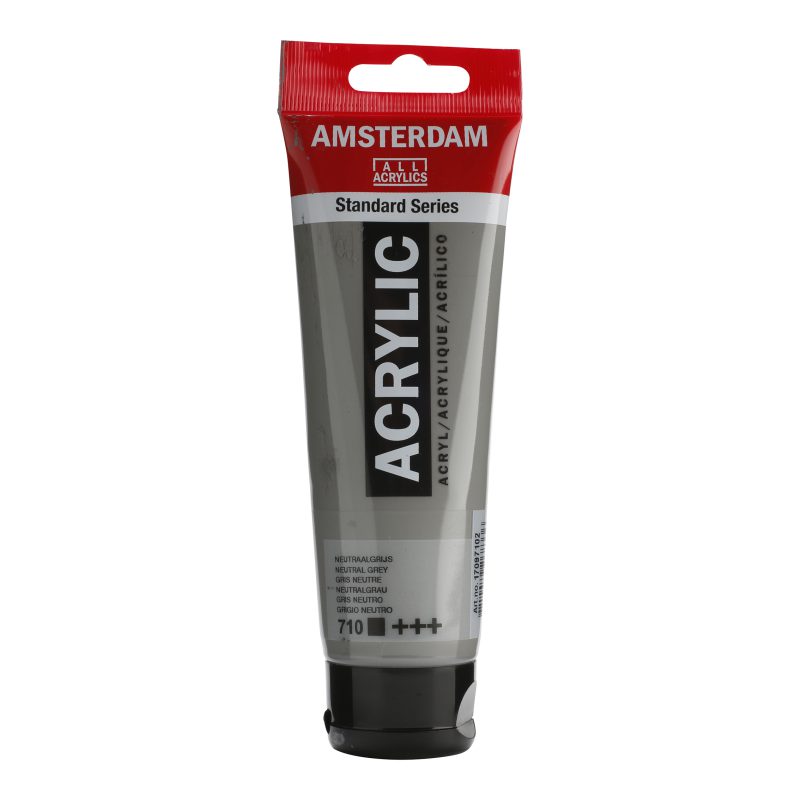 Tinta Acrílica Amsterdam 120ml 710 Neutral Grey