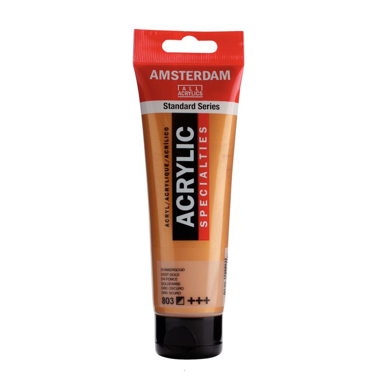 Tinta Acrílica Amsterdam 120ml 803 Deep Gold