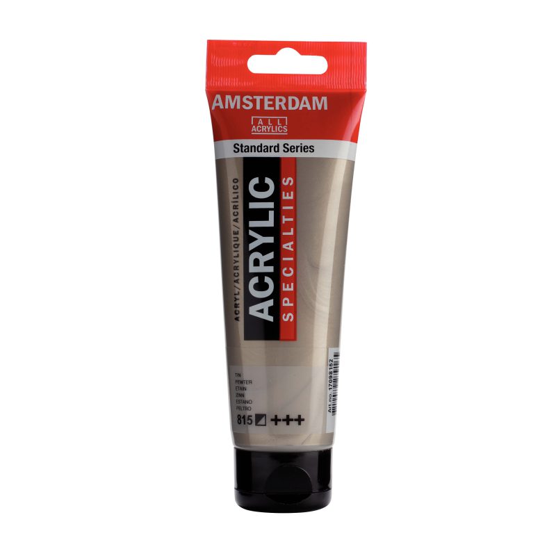 Tinta Acrílica Amsterdam 120ml 815 Pewter