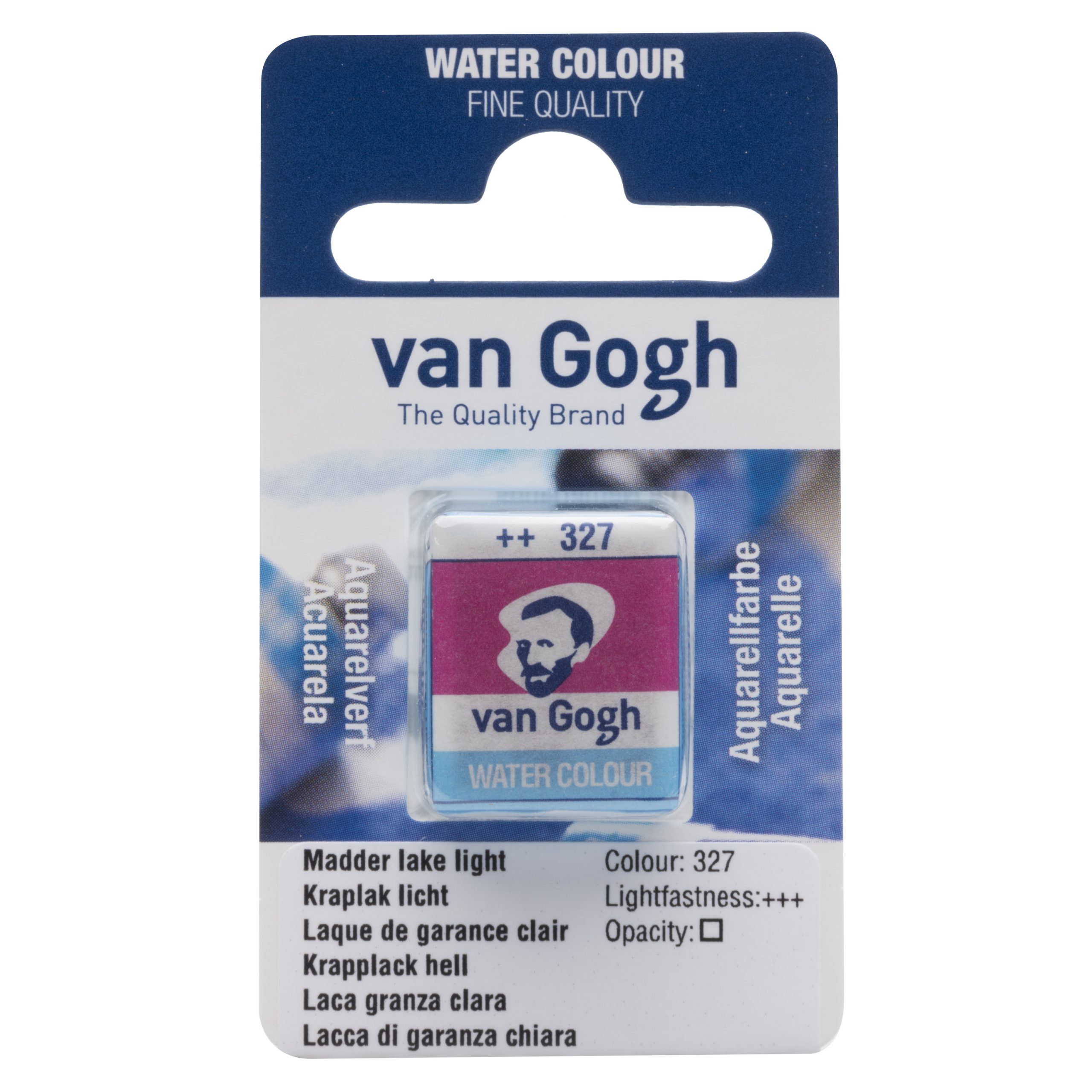 Tinta Aquarela Van Gogh Pastilha 327 Madder Lake Light