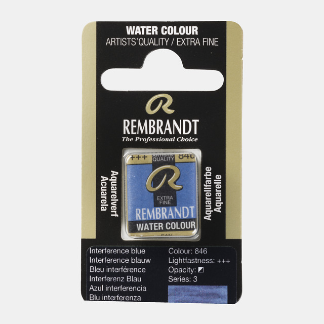Tinta Aquarela em Pastilha Rembrandt 860 Cham. gold/red/violet
