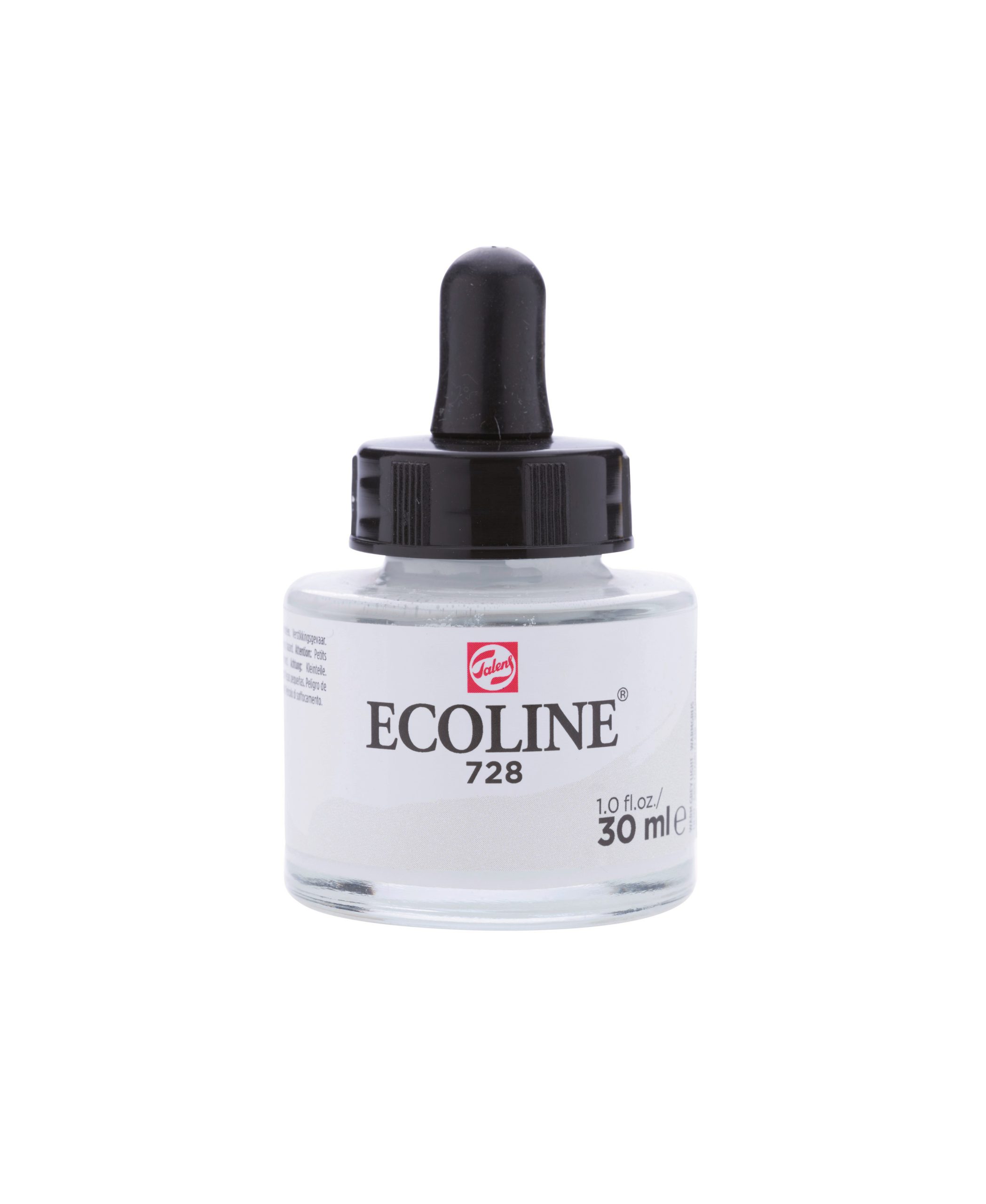 Tinta Aquarela Ecoline Talens 30ml 728 Warm grey light