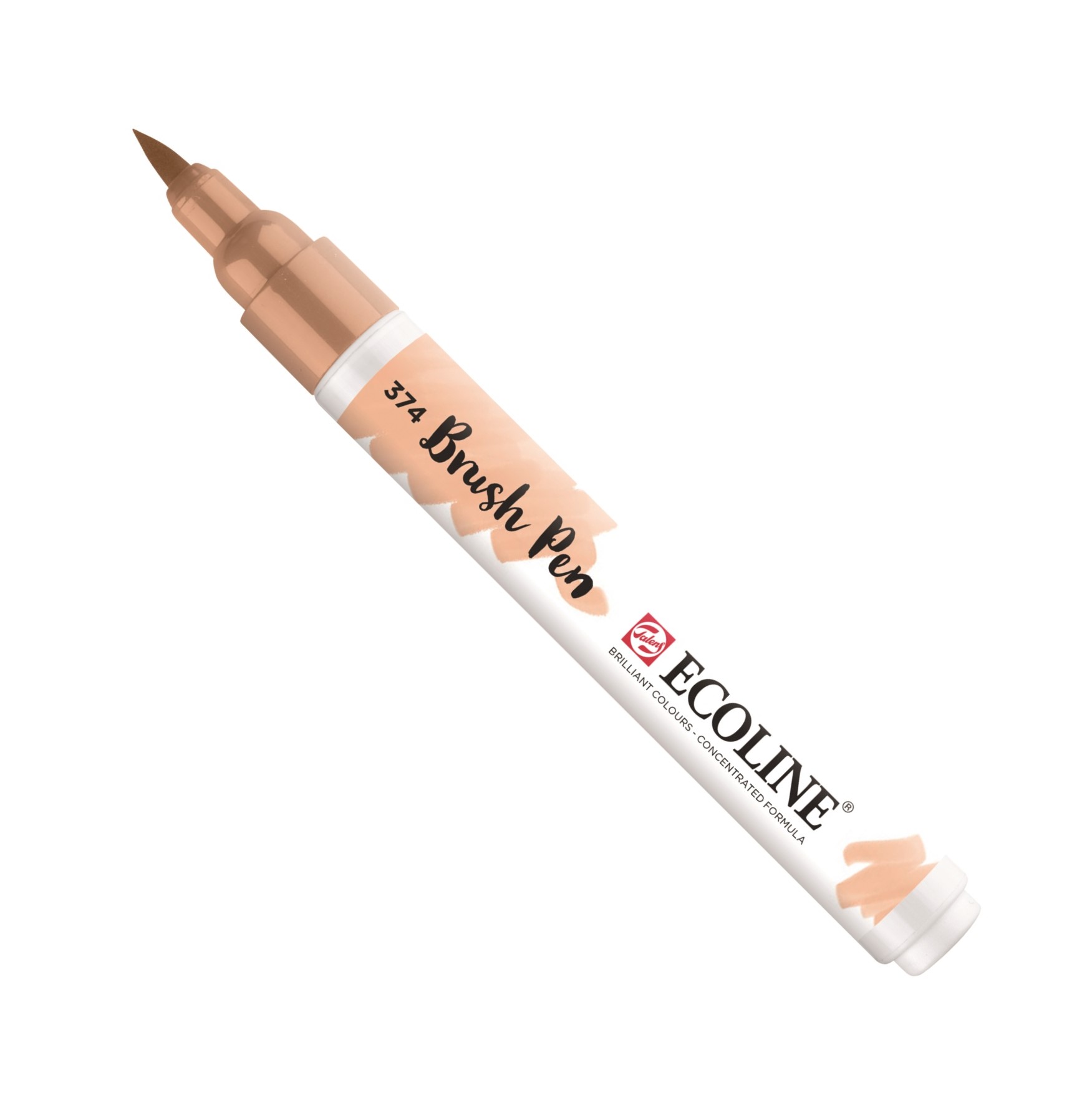 Caneta Ecoline Brush Pen 374 Pink beige