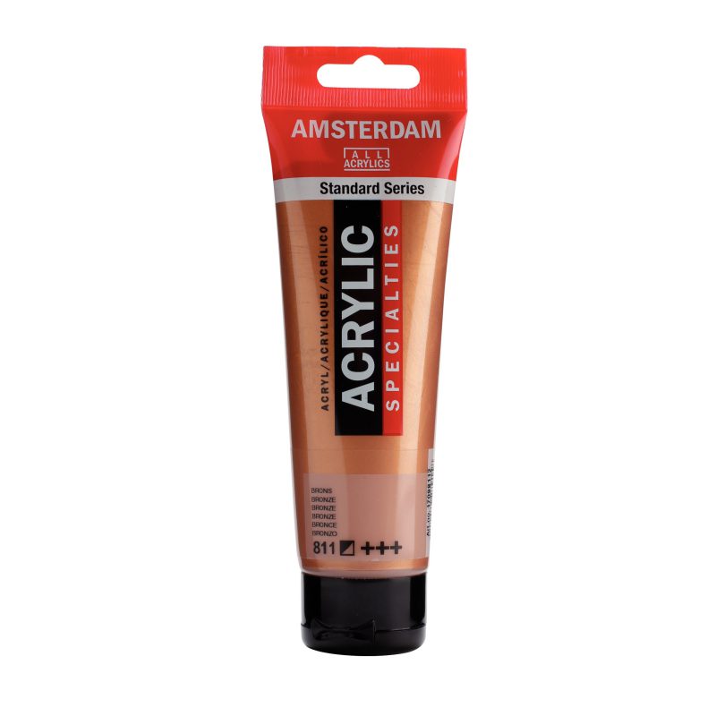 Tinta Acrílica Amsterdam 120ml 811 Bronze