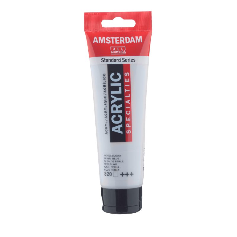 Tinta Acrílica Amsterdam 120ml 820 Pearl blue