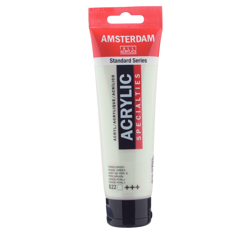 Tinta Acrílica Amsterdam 120ml 822 Pearl green