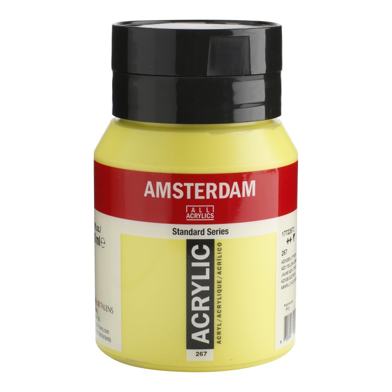 Tinta Acrílica Amsterdam 500ml 267 Azo yellow lemon