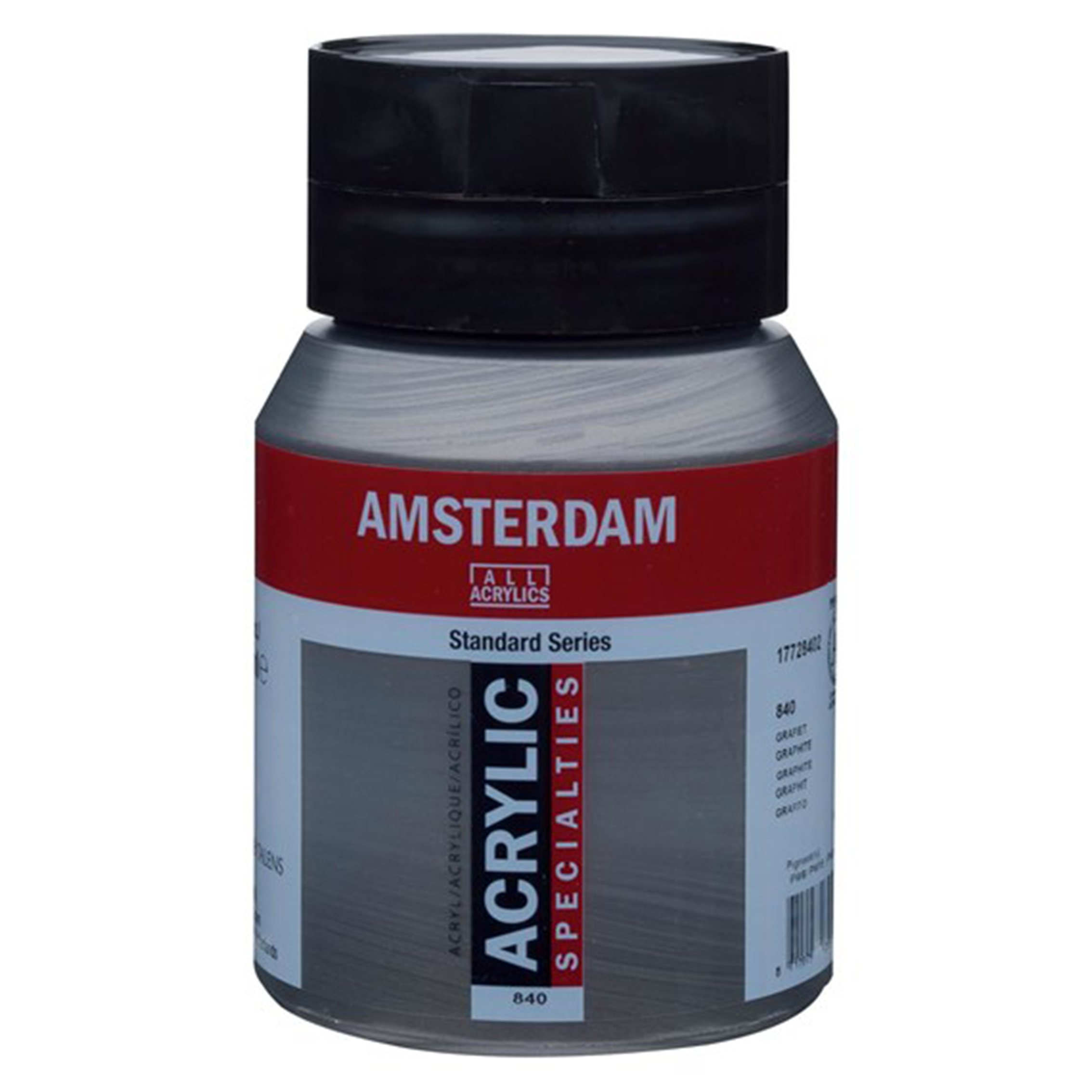 Tinta Acrílica Amsterdam 500ml 840 Graphite