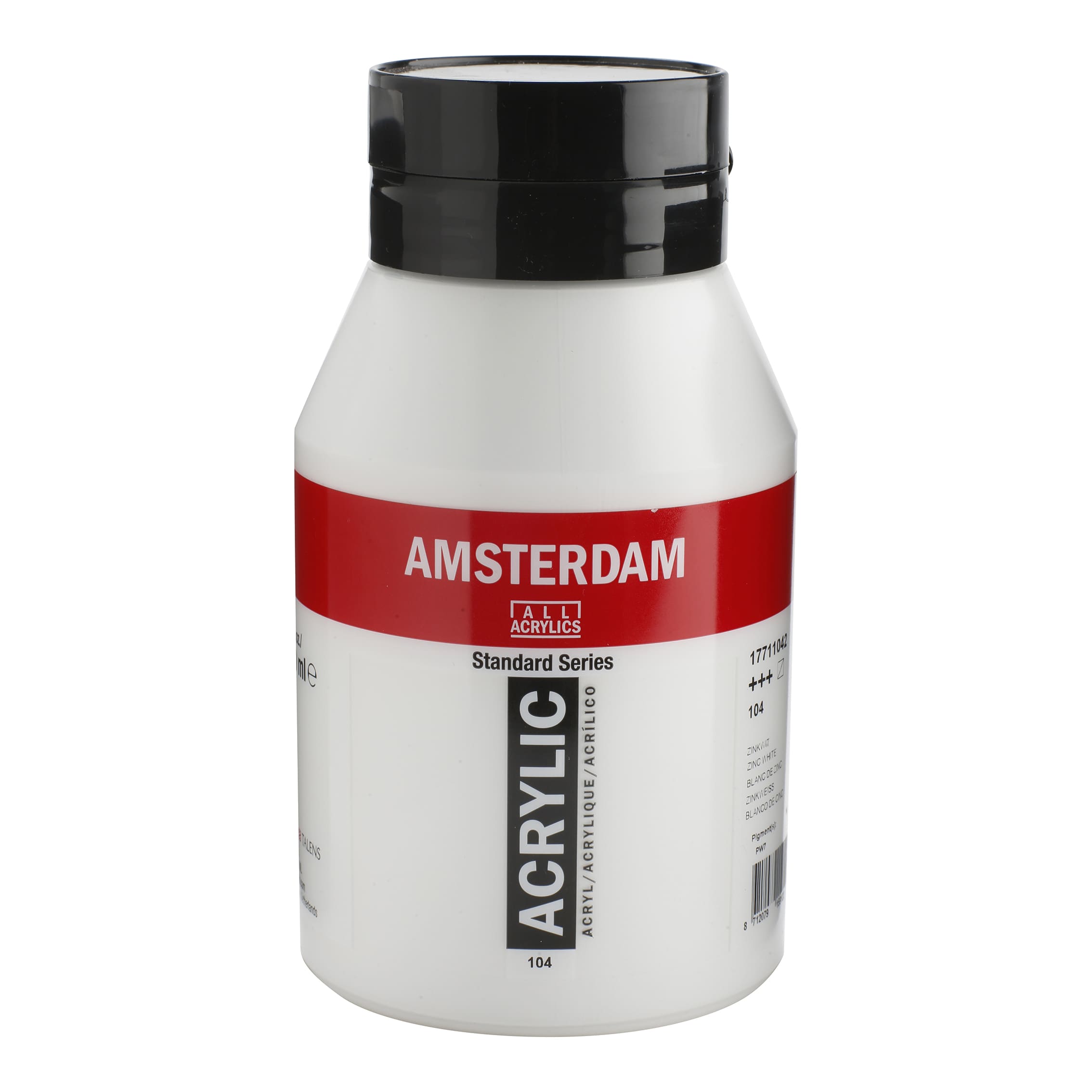Tinta Acrílica Amsterdam 1 litro 104 Zinc white