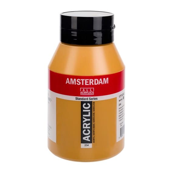 Tinta Acrílica Amsterdam 1 litro 234 Raw sienna