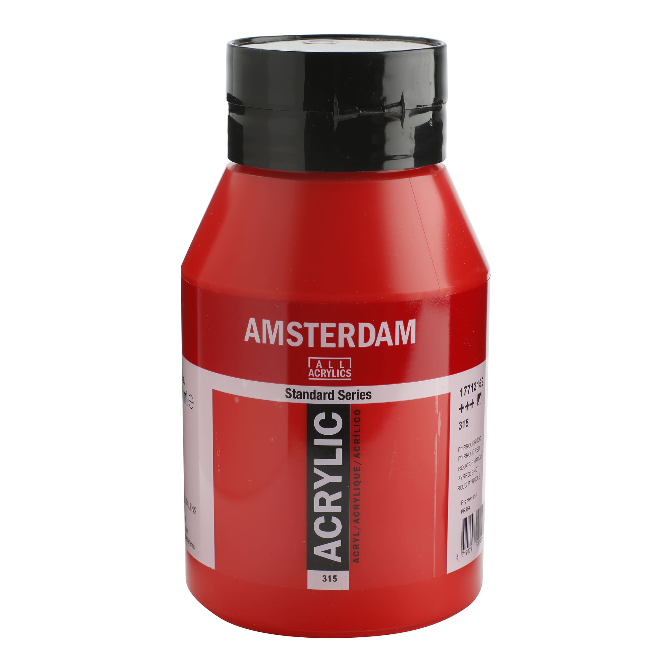 Tinta Acrílica Amsterdam 1 litro 315 Pyrrole red