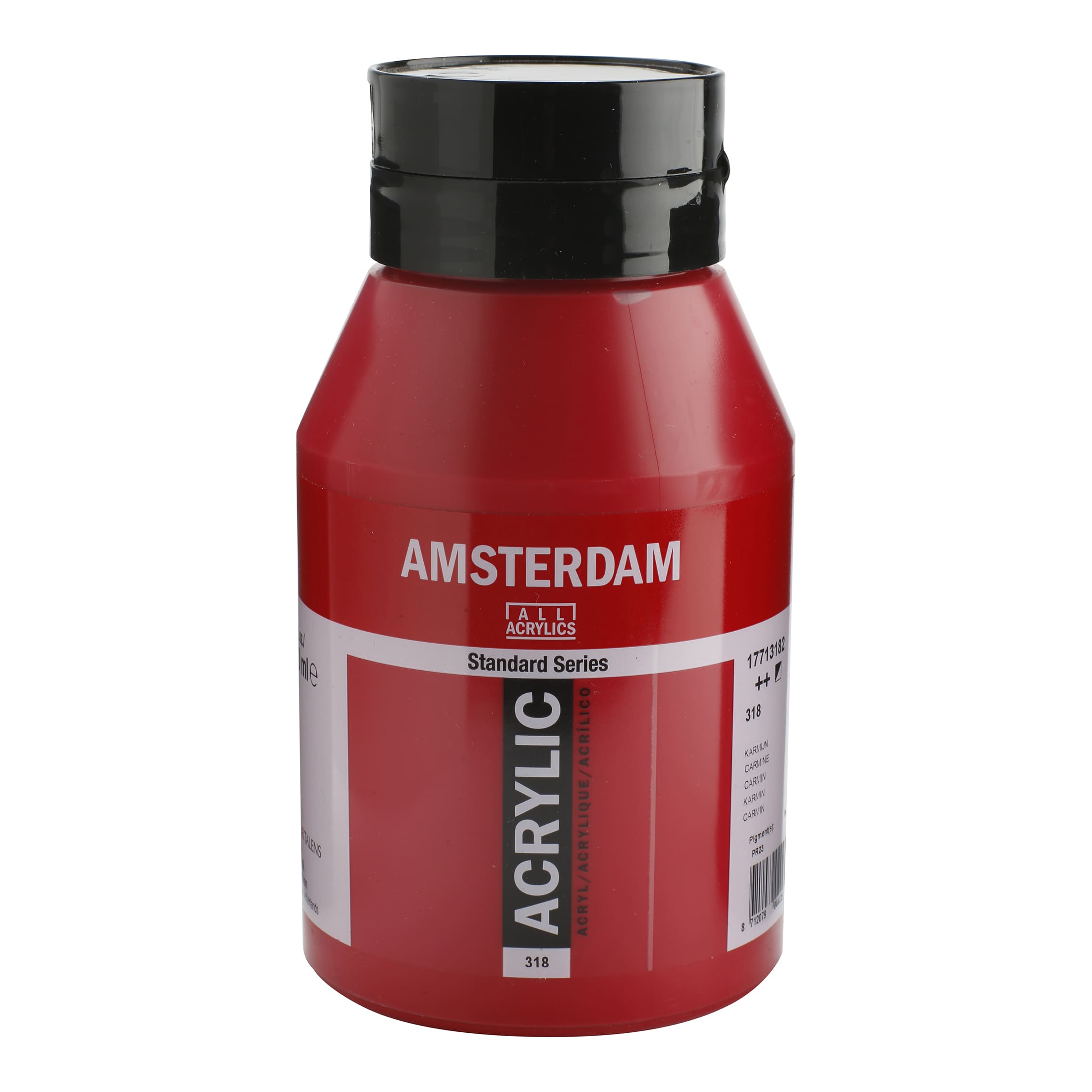Tinta Acrílica Amsterdam 1 litro 318 Carmine