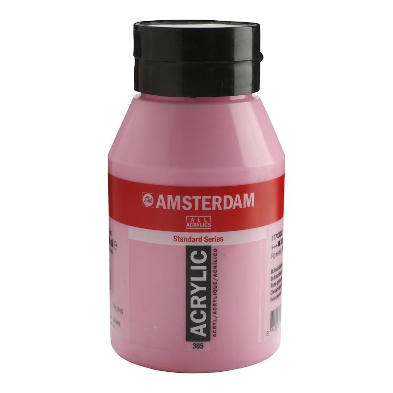 Tinta Acrílica Amsterdam 1 litro 385 Quinacridone rose L
