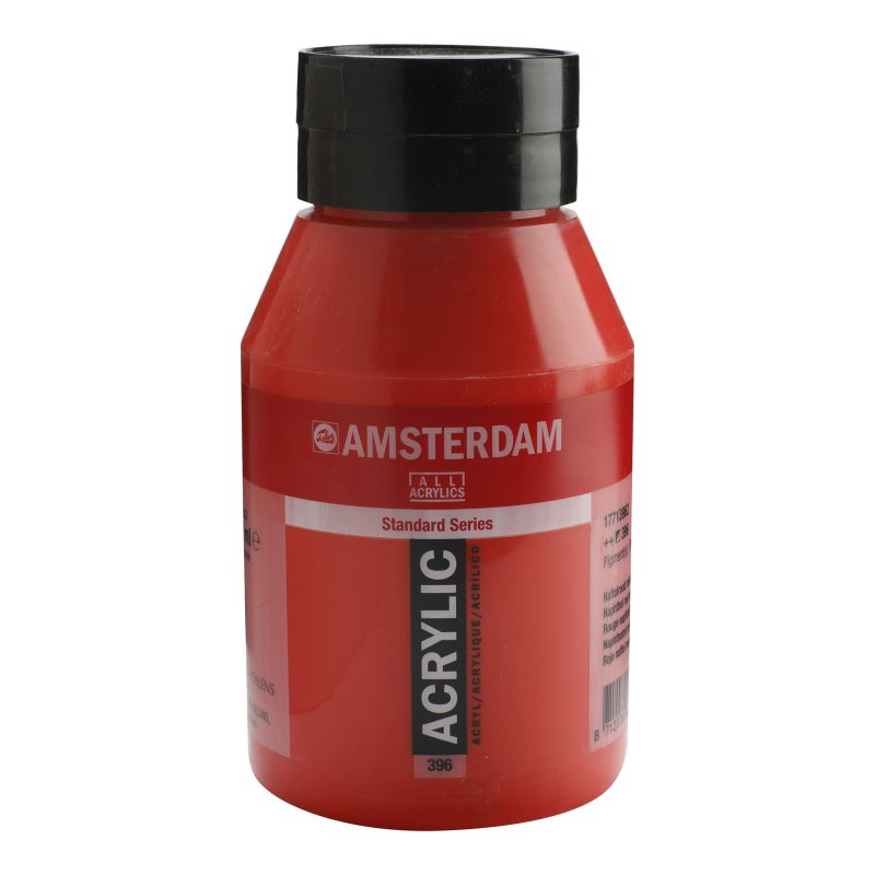 Tinta Acrílica Amsterdam 1 litro 396 Naphthol red M