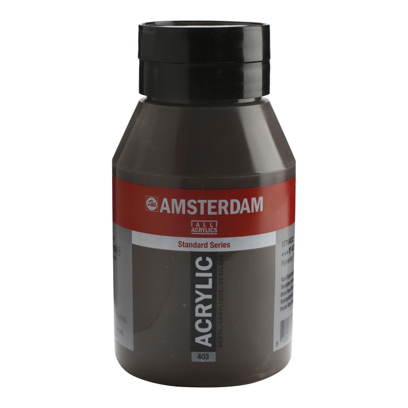 Tinta Acrílica Amsterdam 1 litro 403 Vandyke brown