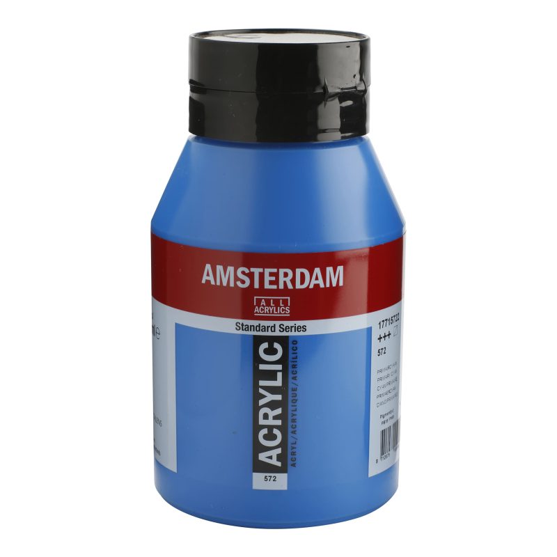 Tinta Acrílica Amsterdam 1 litro 572 Primary cyan