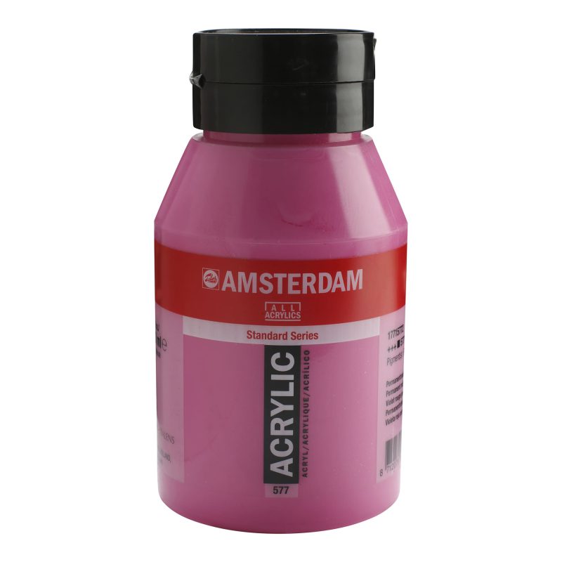 Tinta Acrílica Amsterdam 1 litro 577 Perm. red violet L