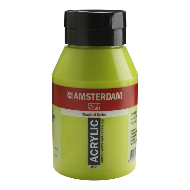 Tinta Acrílica Amsterdam 1litro 617 Yellow green