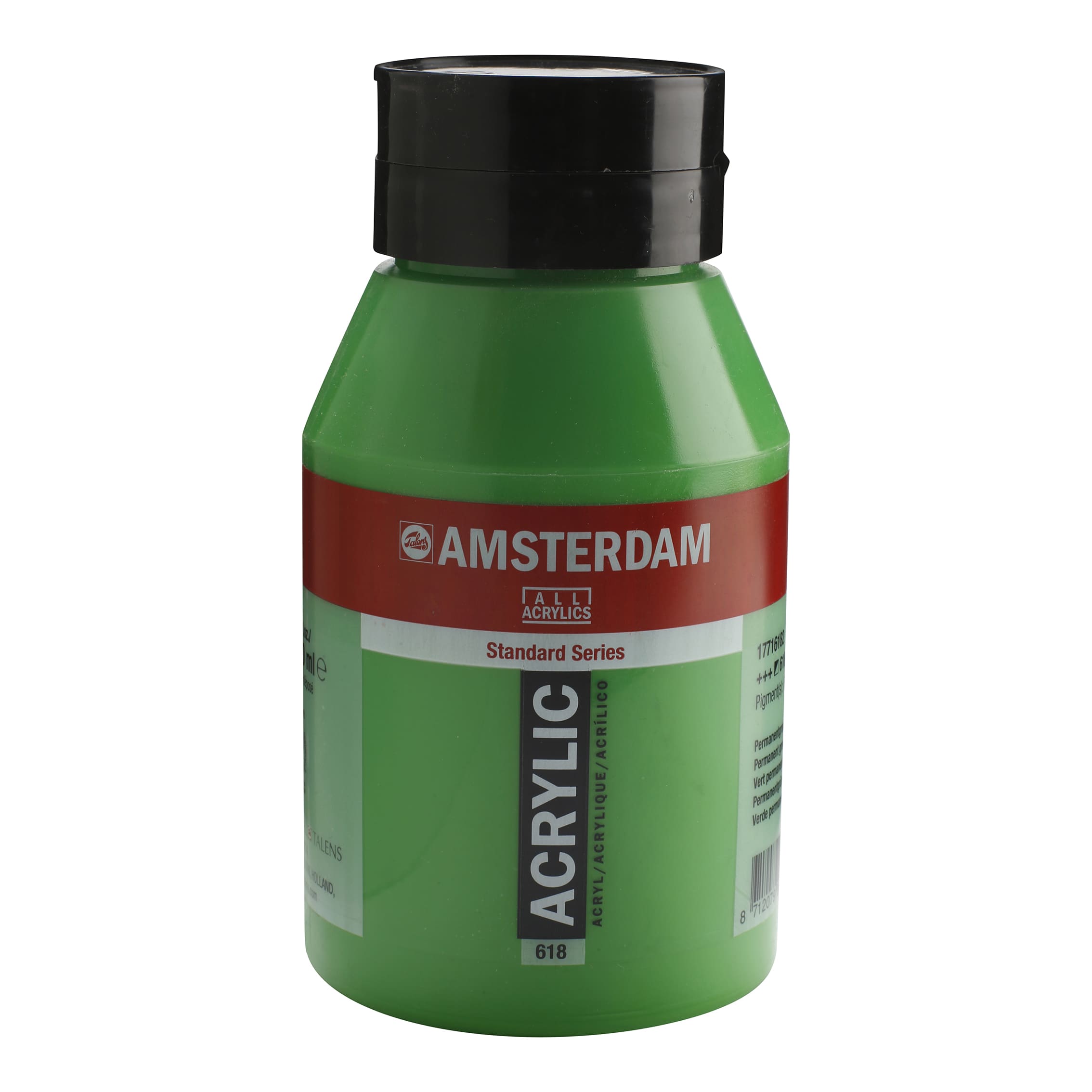 Tinta Acrílica Amsterdam 1 litro 618 Perm. green light